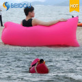 Прочный Открытый DIY воздуха Beach Сумки Beanbag надувной банан спальный мешок кемпинга